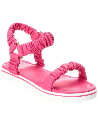 Shu Shop Kids' Shushop Bruna Flat Sandal In Pink