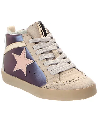 Shu Shop Kids' Shushop Paulina Leather Sneaker In Multi