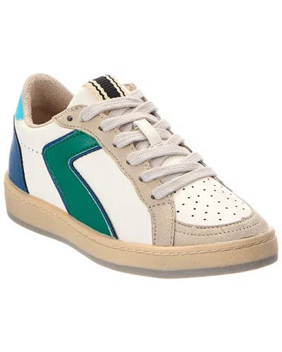 Shu Shop Kids' Shushop Salma Leather Sneaker In Gold