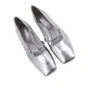 Shu Shop Women's Adele Flat In Silver In Silver