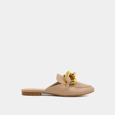 Shu Shop Women's Alexis Flat Shoes In Mauve In Animal Print