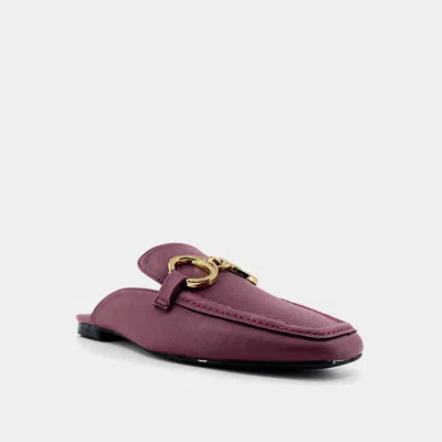 Shu Shop Women's Andromeda Flat Mules In Wine In Pink