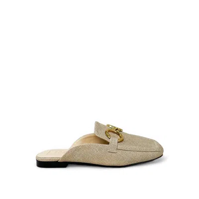 Shu Shop Women's Andromeda Slip-on Loafers In Gold In Beige