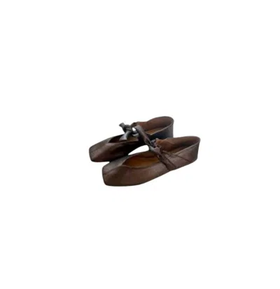 Shu Shop Women's Antonella Ballet Flat Shoes In Brown