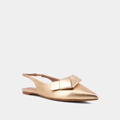 Shu Shop Women's Audrey Slingbacks Flats In Gold
