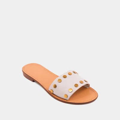 Shu Shop Women's Bernadette Slide Sandal In Stone In Neutral