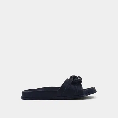 Shu Shop Women's Cassie Sandals In Black In Blue