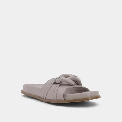 Shu Shop Women's Cassie Slide Sandal In Mushroom In Gray
