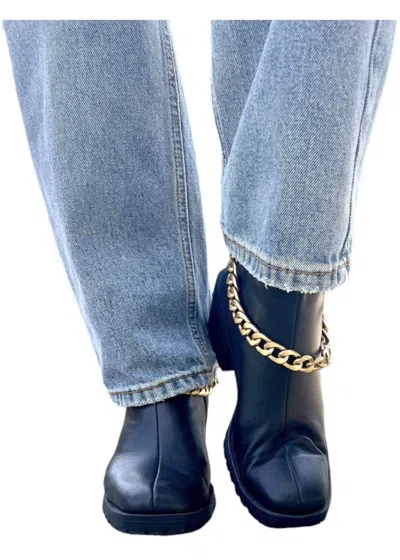 Shu Shop Women's Chained To You Boots In Black In Blue