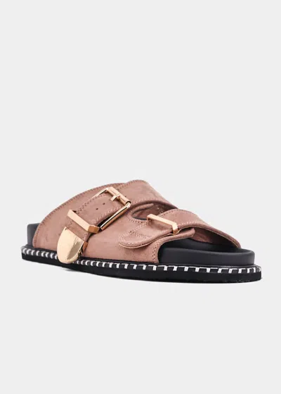 Shu Shop Women's Charlotte Sandals In Taupe In Pink
