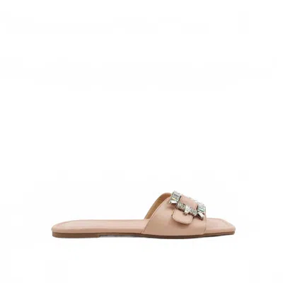 Shu Shop Women's Consuelo Flat Sandals In Nude In Brown