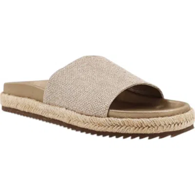 Shu Shop Women's Crisanta Sandals In Gold Woven In Multi