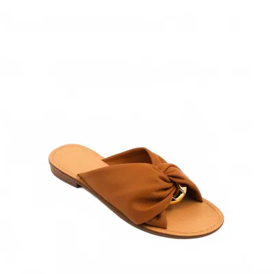 Shu Shop Women's Dawn Flat Sandal In Camel In Brown
