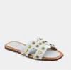 Shu Shop Women's Donatella Slides In Mint In Blue