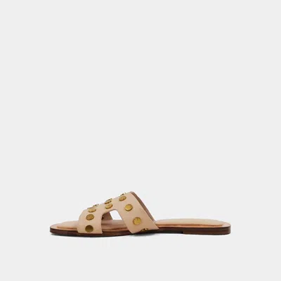 Shu Shop Women's Donatella Slide Sandal In Nude In Brown