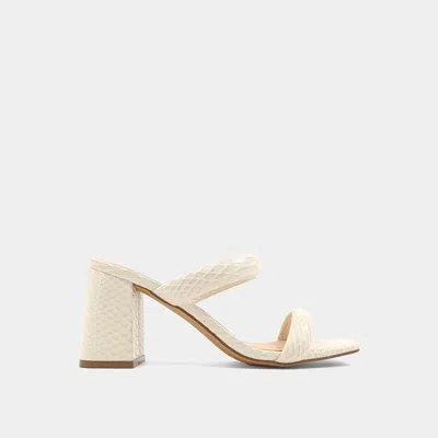 Shu Shop Women's Farah Sandal In Bone Snake In Neutral