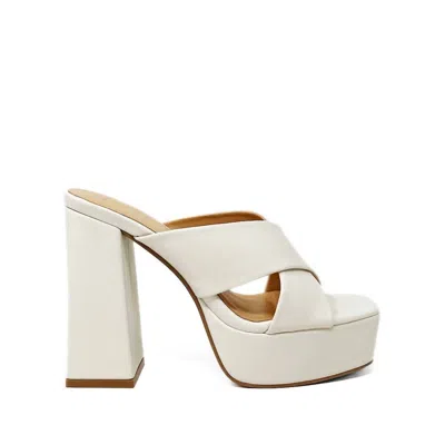 Shu Shop Women's Federica Heel In White
