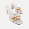 Shu Shop Women's Fiona Slip On Heel In Mink In Grey