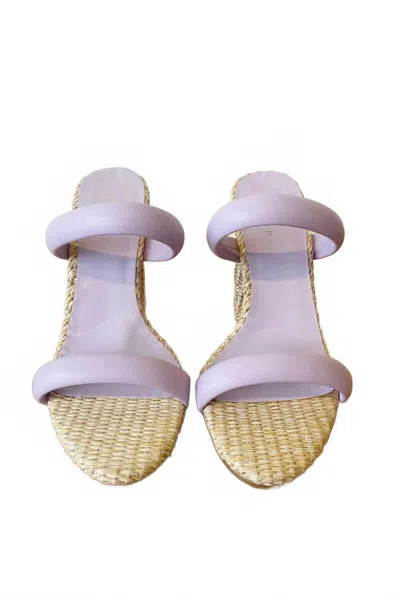 Shu Shop Women Gardenia Heel In Lilac In Blue