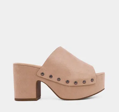 Shu Shop Women's Gina Wedge In Sand Suede