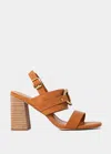 Shu Shop Women's Hannah Block Heel In Camel In Brown