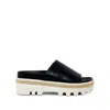 Shu Shop Women's Kristina Slip-on Sandal In Black Snake In Black
