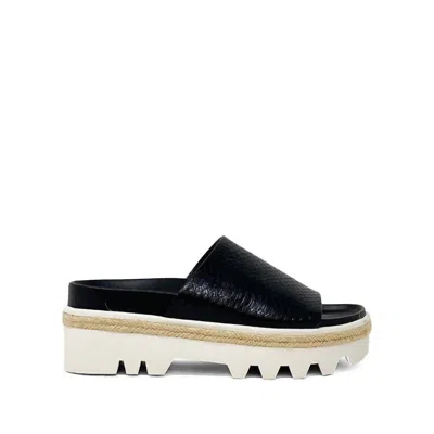 Shu Shop Women's Kristina Slip-on Sandal In Black Snake