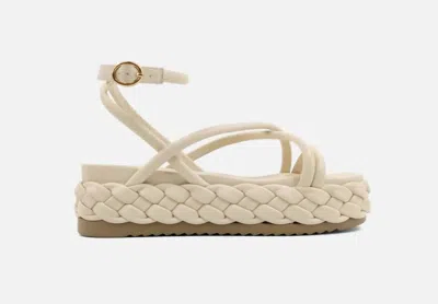 Shu Shop Women's Lilith Platform Sandal In White