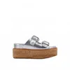 Shu Shop Women's Lucinda Sandal In Silver In Silver