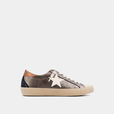 Shu Shop Women's Paula Metal Low Top Sneaker In Brown