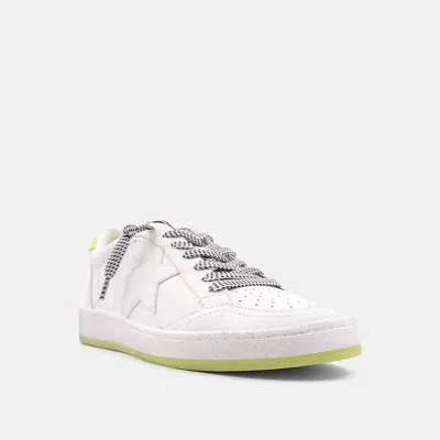 Shu Shop Women's Paz Sneaker In Lime Suede