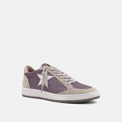 Shu Shop Women's Paz Sneakers In Lilac Glitter In Multi