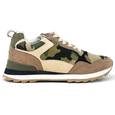 Shu Shop Women's Pessy Sneakers In Green Camo In Multi