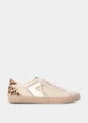 Shu Shop Women's Robbie Leopard Hair Sneaker In Beige In Neutral