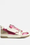 Shu Shop Women's Romi Leather Sneaker In Fuchsia In Multi