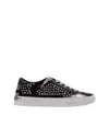 Shu Shop Women's Ruby Stud Sneakers In Black In Multi
