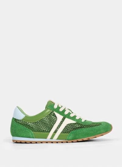Shu Shop Women's Sarah Retro Sneaker In Green In Multi