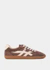 Shu Shop Women's Sasha Lace Up Sneakers In Brown Suede In Brown