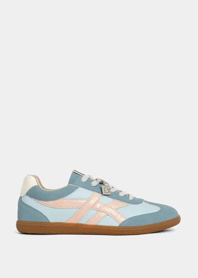 Shu Shop Women's Sasha Round Toe Sneakers In Baby Blue