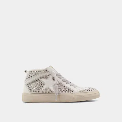 Shu Shop Women's Severine High Top Sneaker In Silver In Neutral
