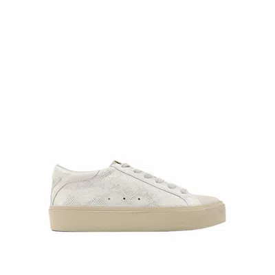 Shu Shop Women's Sienna Sneaker In Silver Snake In Multi