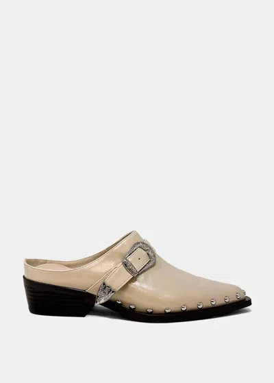 Shu Shop Women's Tessa Leather Mule In Bone In Neutral