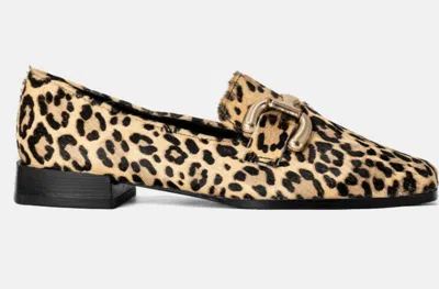 Shu Shop Women's Therese Leopard Hair Loafers In Brown/ Black In Animal Print