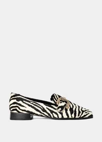 Shu Shop Women's Therese Loafer In Zebra Hair In Multi