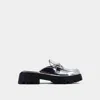 Shu Shop Women's Tiffany Loafers In Silver In Silver