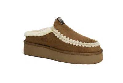 Shu Shop Women's Trinity Slip On Clogs In Camel In Brown