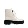 Shu Shop Women's Ursula Boot In Bone In Animal Print