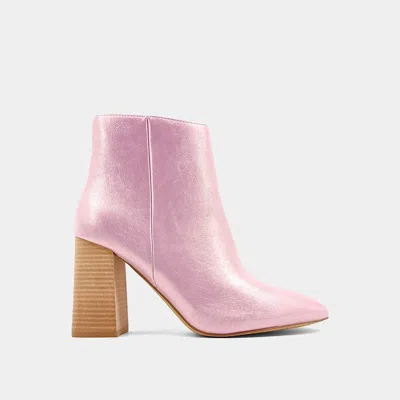 Shu Shop Women's Veronica Bootie In Pink