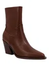 Shu Shop Victoria Heeled Boots In Cognac In Green