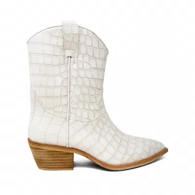 Shu Shop Women's Zouzou Boot In White